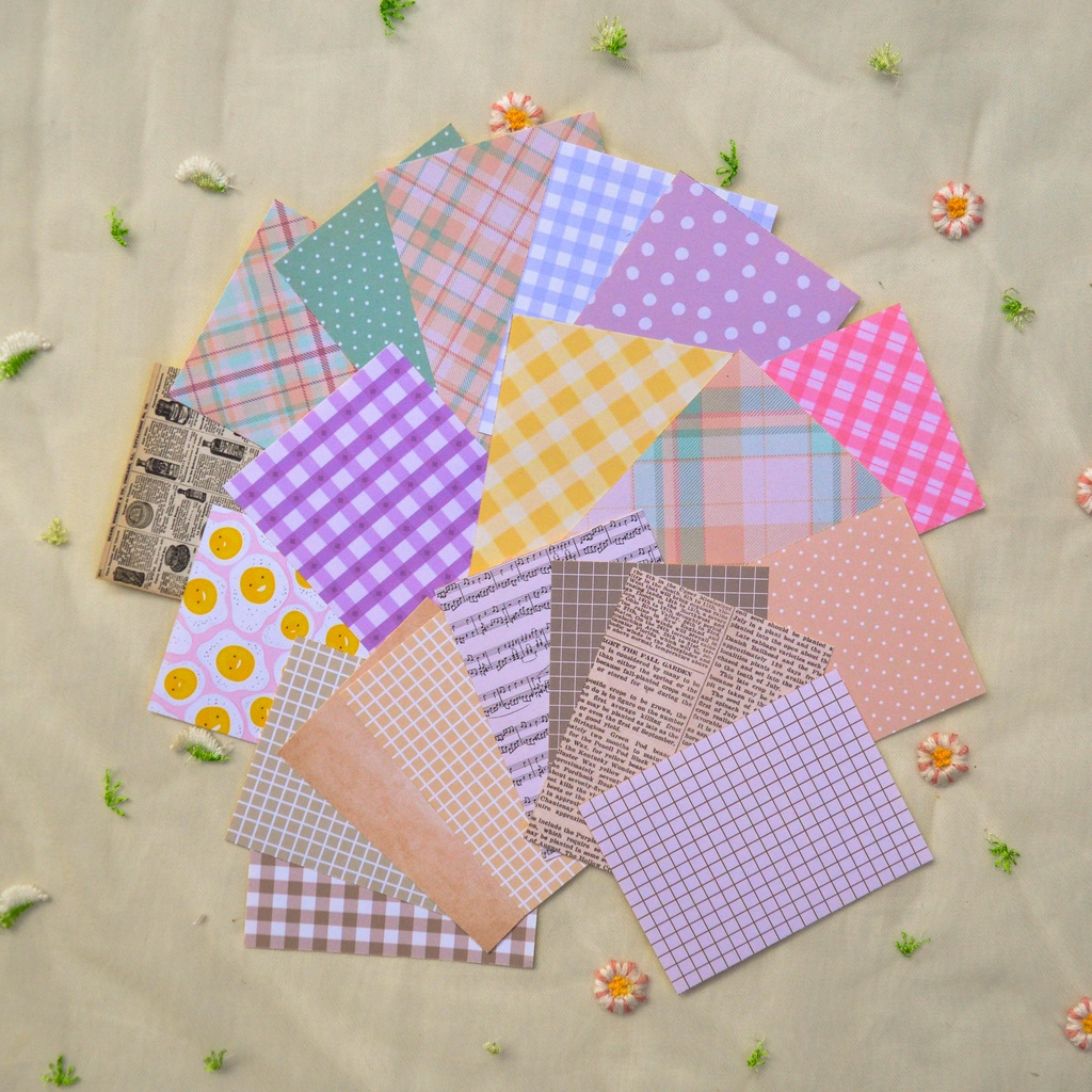 

Pattern Papper 20 pcs (for journaling)