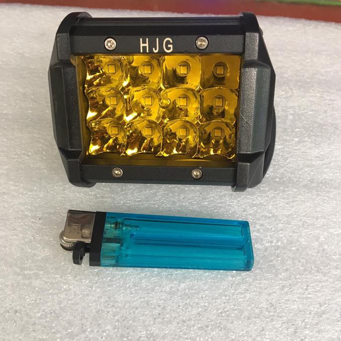 JUAL LAMPU TEMBAK LED MOTOR MOBIL 12 LED KUNING #9