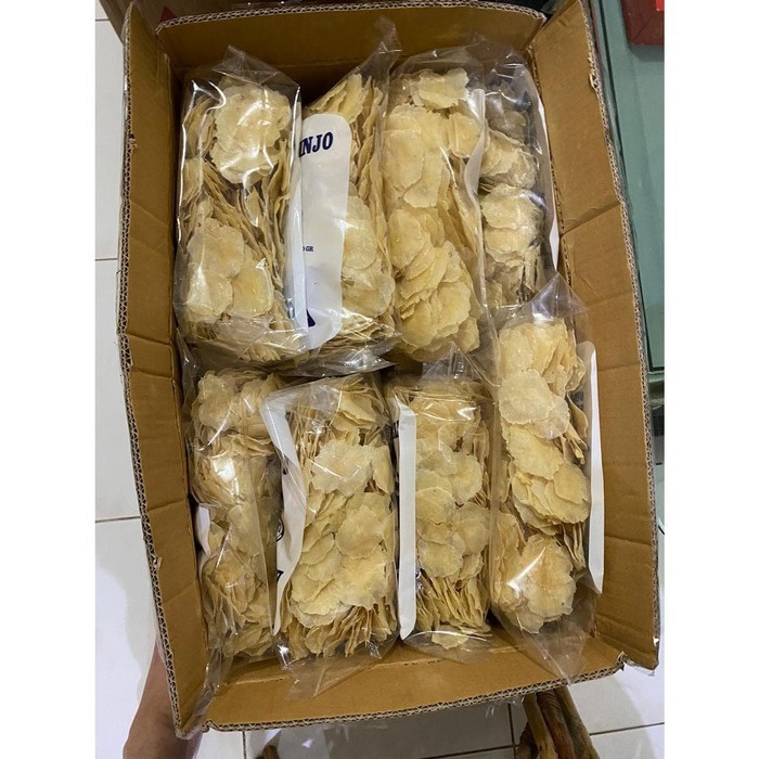 Emping Aceh Kualitas Super Emping Grade A Super Tipis Melinjo Aceh - 250gr