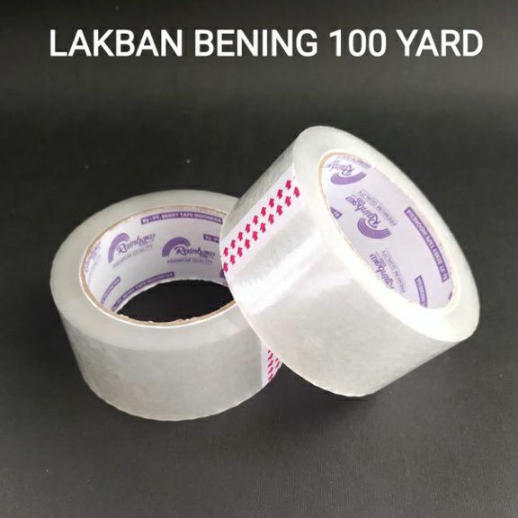 

LAKBAN BENING 2" Inch 100 YARD 4,8mm ISOLASI LAKBAN COKLAT BENING BESAR TEBAL