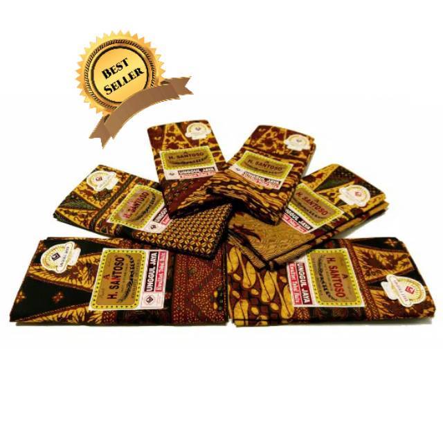 Sarung Batik Sogan H. Santoso Kualitas A