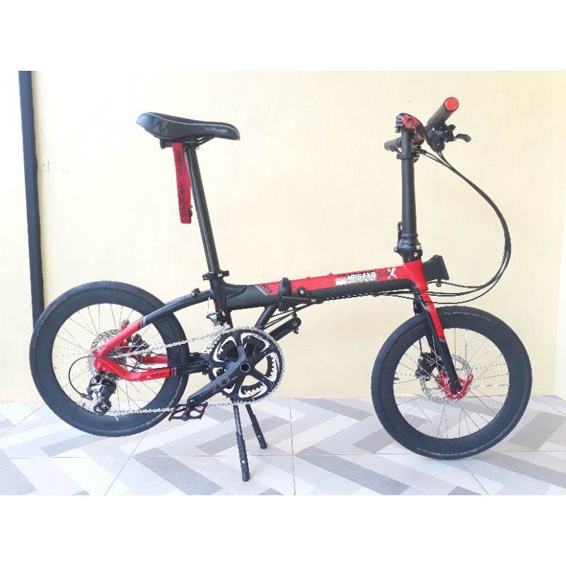 Sepeda Lipat Element Fold X9 10 speed