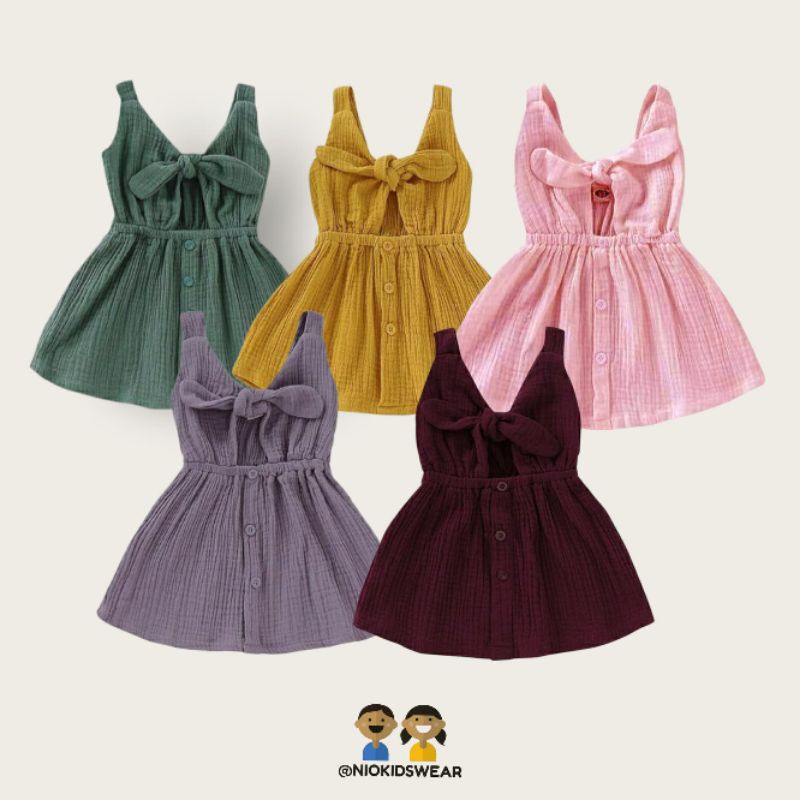 DRESS ANAK / CRINKLE DRESS