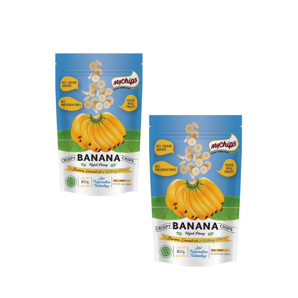 

MyChips Banana Promo Bundling 2 Pcs