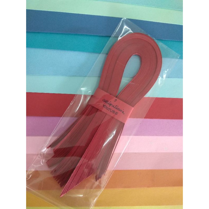 

Kertas Paper Quilling 150gsm 3 x 330mm BACA DESKRIPSI