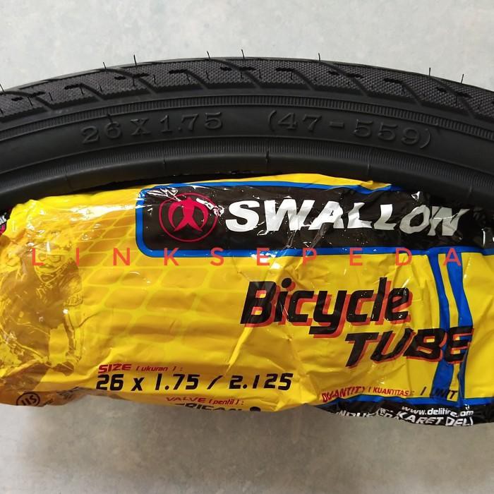 BAN LUAR  DALAM 26 X 1.75 175 SEPEDA MINI MTB FEDERAL SWALLOW 26X175