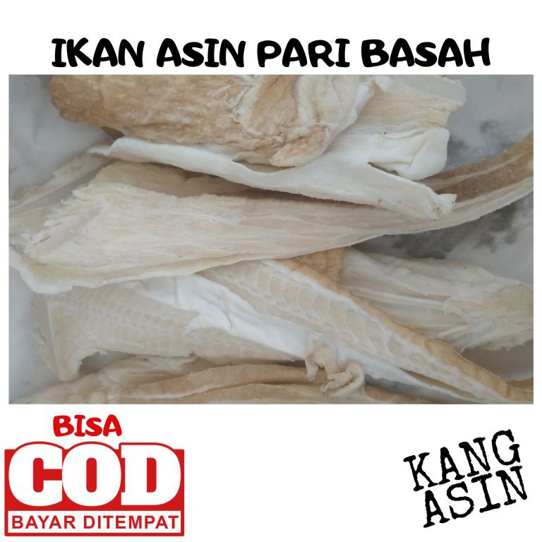 

IKAN ASIN PARI BASAH LAUK PAUK ASIN