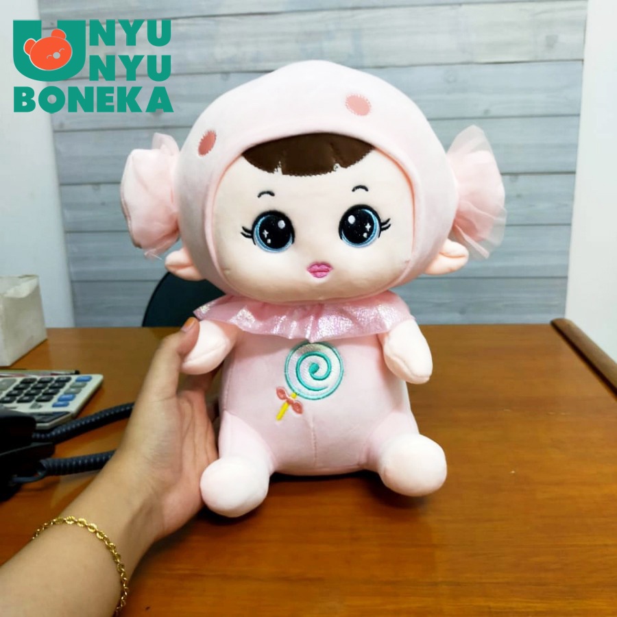 Boneka Cewe Permen Size 12&quot;/30cm/Candy/HadiahSouvenir/Ultah