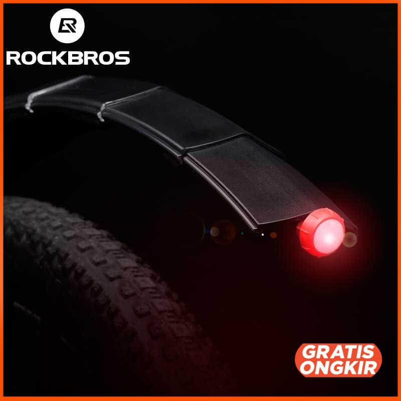 Rockbros Spakbor Sepeda Telescopic Fender Tail Light - DNB-1001