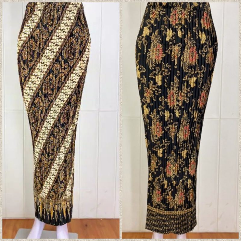 Jual Rok Plisket Batik Terlengkap Premium Bawahan Kebaya Jumbo