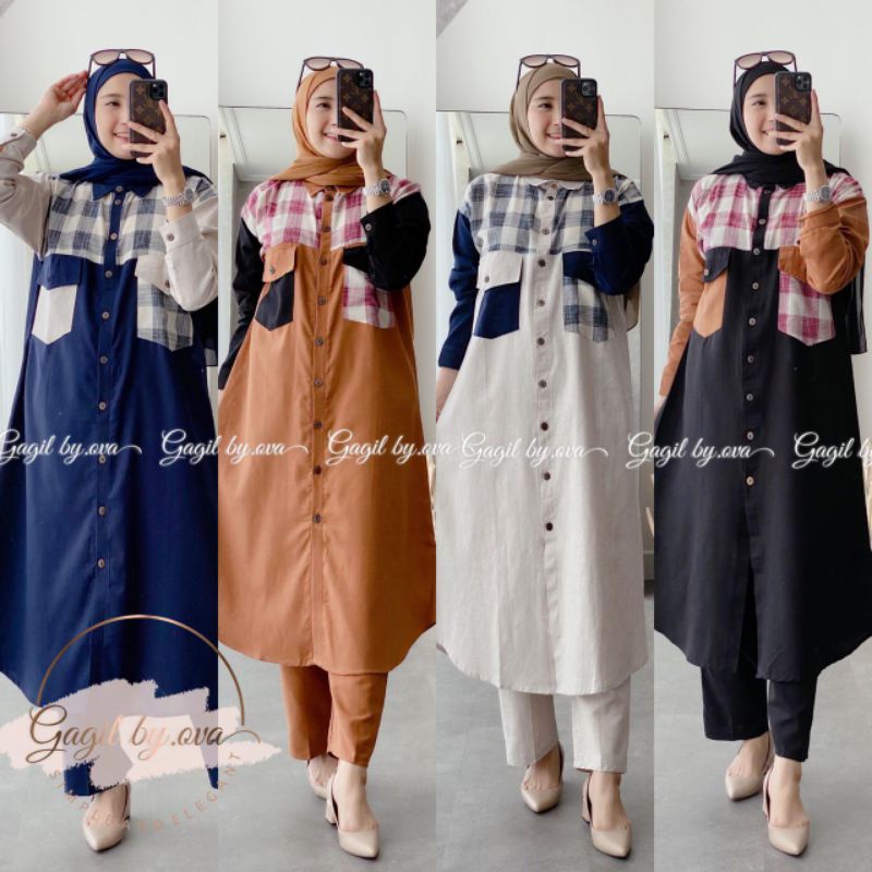 GAGIL SET STELAN ALORA FASHION KECE ORIGINAL GAGIL FASHION BY OVA