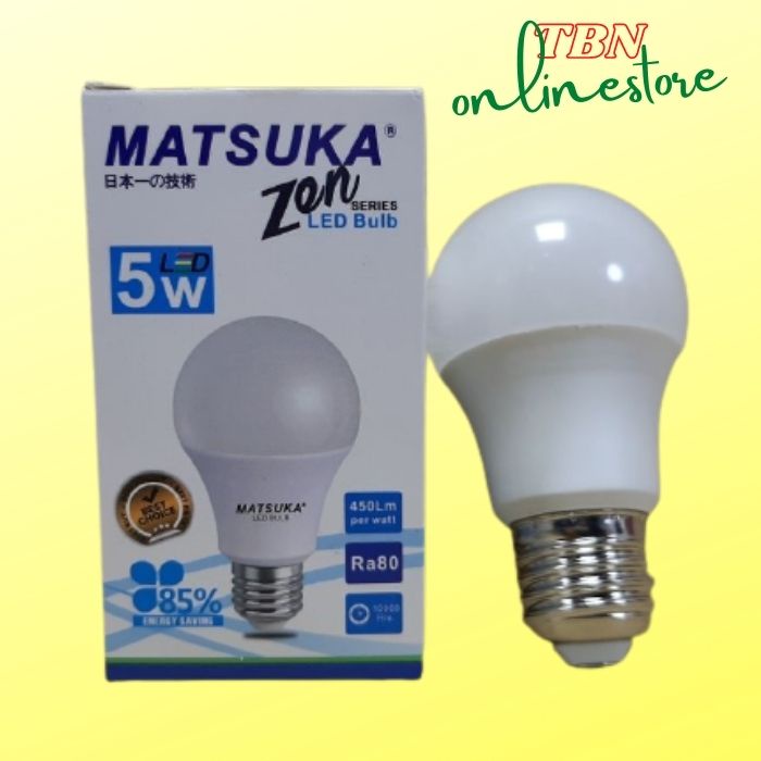 Lampu Led Matsuka ZEN 3 5 10 12 Watt Super Terang Bergaransi