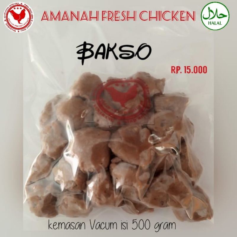 

Bakso ayam 500gram