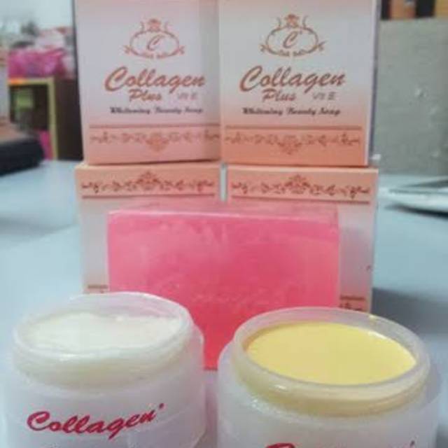 PAKET CREAM COLLAGEN ORIGINAL!!! ASLI MALAYSIA