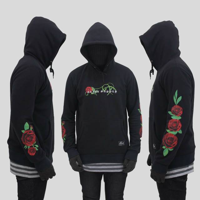 JAKET HOODIE ALIVE SUPPLY - HOODIE ALIVE SUPPLY - SWEATER ALIVE SUPPLY