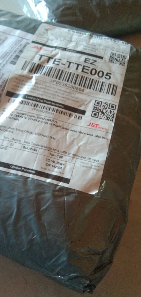 Batik Couple Keluarga Maura Couple Sania Ruffle Ori Ndoro Jowi Dnt Termurah Motif Mega Mendung Merah