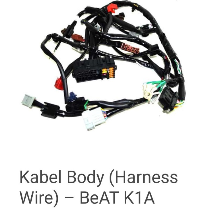 kabel body soket bodi ecm ecu kabel body assy full k1A beat led wire harness 2020-2022