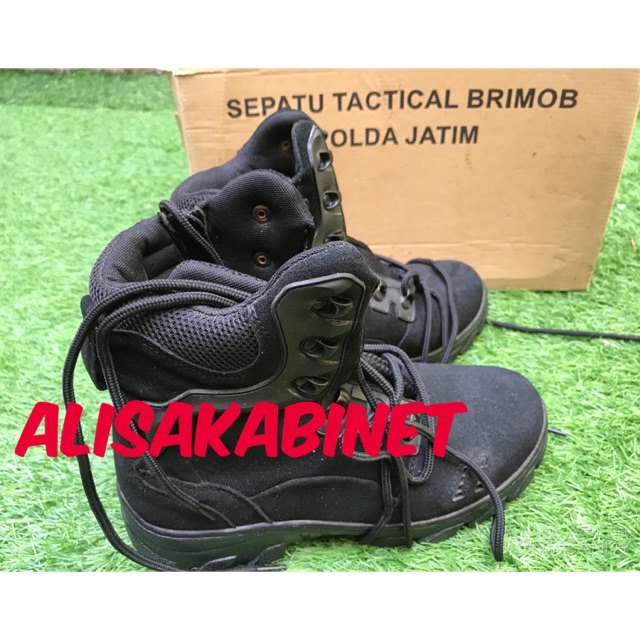 Sepatu PDL Tactical 6&quot; Resleting Jatah Brimob