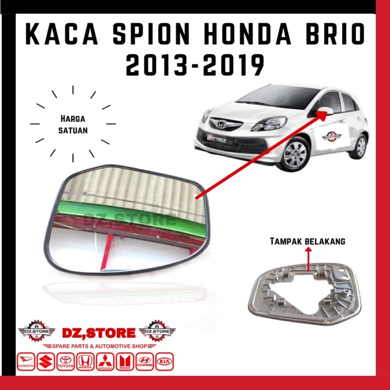 Kaca spion Honda Brio satya Original 2013 2014 2015 2016 2017 2018 2019 Kaca Spion Brio Satya Kiri a
