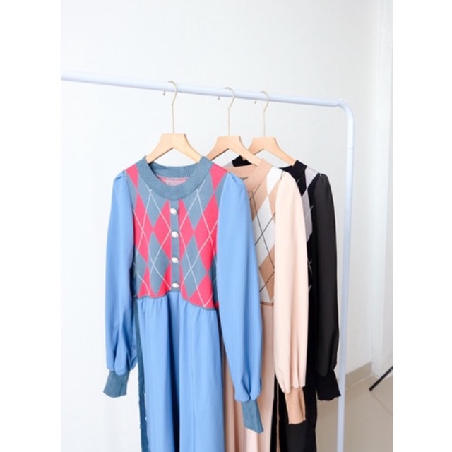 NINDI TUNIK || TUNIK MOTIF LUCU BAWAHAN POLOS TERBARU KEKINIAN || OOTD FASHION WANITA ||