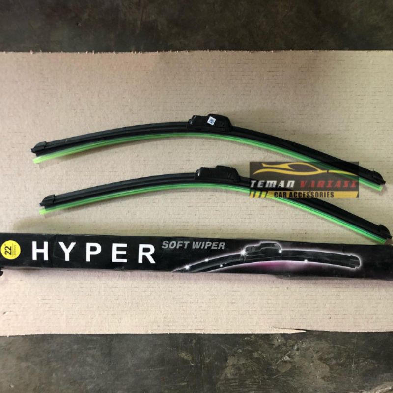 WIPPER WIPER PISANG WIPER MOBIL FRAMELESS WIPER KARET 22inch 22" 26inch 26" 24inch 24"