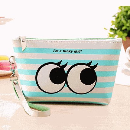 Tempat Penyimpanan Tas Kosmetik Make Up Traveling Organizer Pouch Unik Sabun Mandi Shampo Simpan Bar