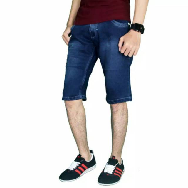 Celana Pendek Jeans Pria Model Pensil Pria 27 - 42