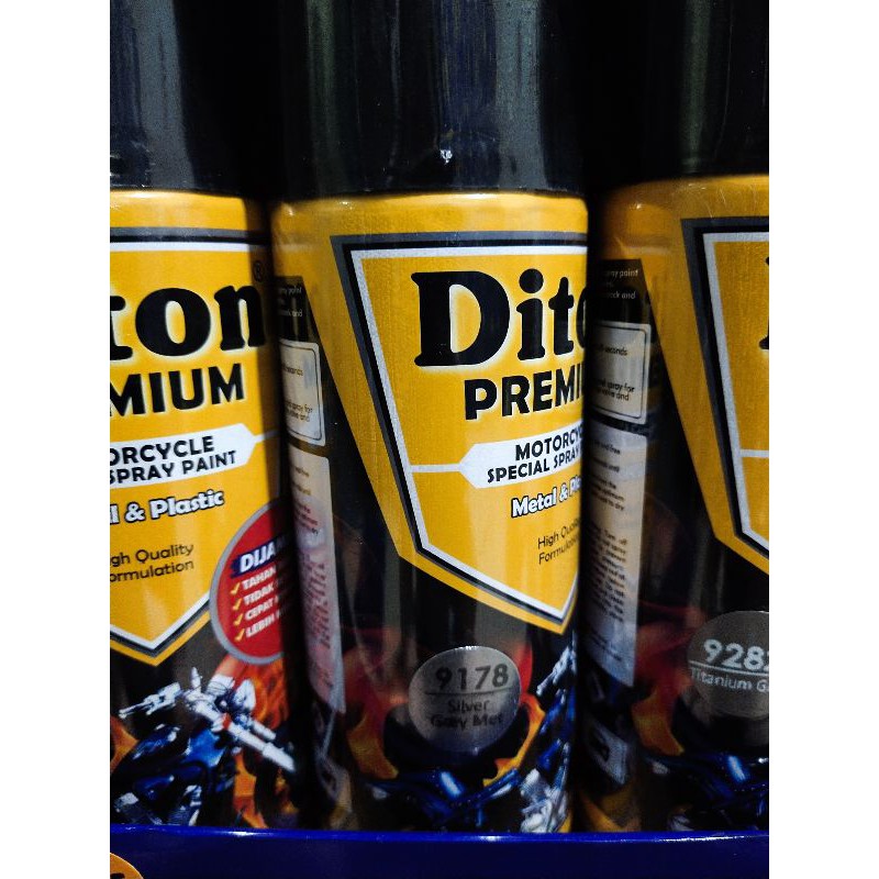 diton premium paket 3 kaleng PRIMER + CLEAR + CAT DASAR