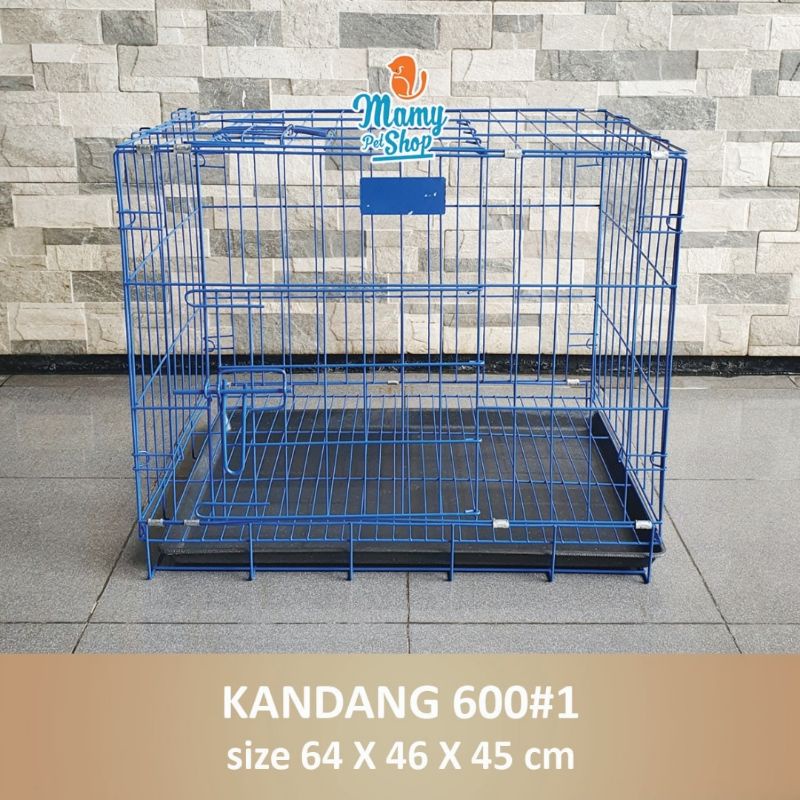 KANDANG KUCING ANJING 600#1 SIZE 64 x 46 x 45 cm