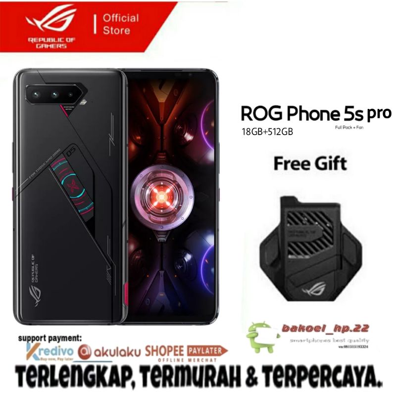 ASUS ROG PHONE 5S PRO [18/512GB] - Phantom Black