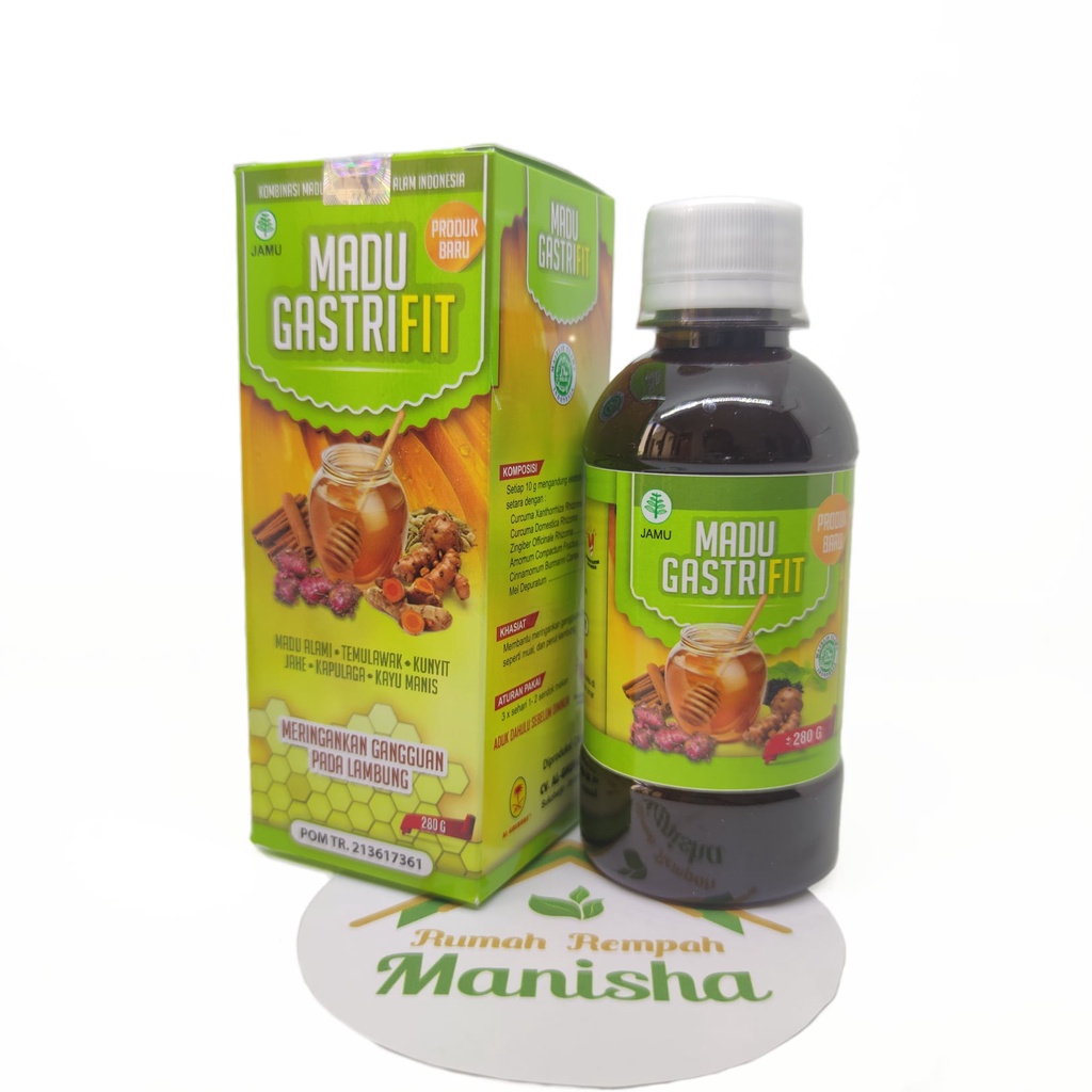 Madu Gastrifit Madu Lambung Atasi Maag Gerd Asam Lambung 280gr Al-Ghuroba (BPOM &amp; HALAL)