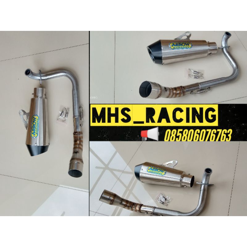 Knalpot Racing Arrow Pcx150 Pcx160 Vario150 Scopy Beat
