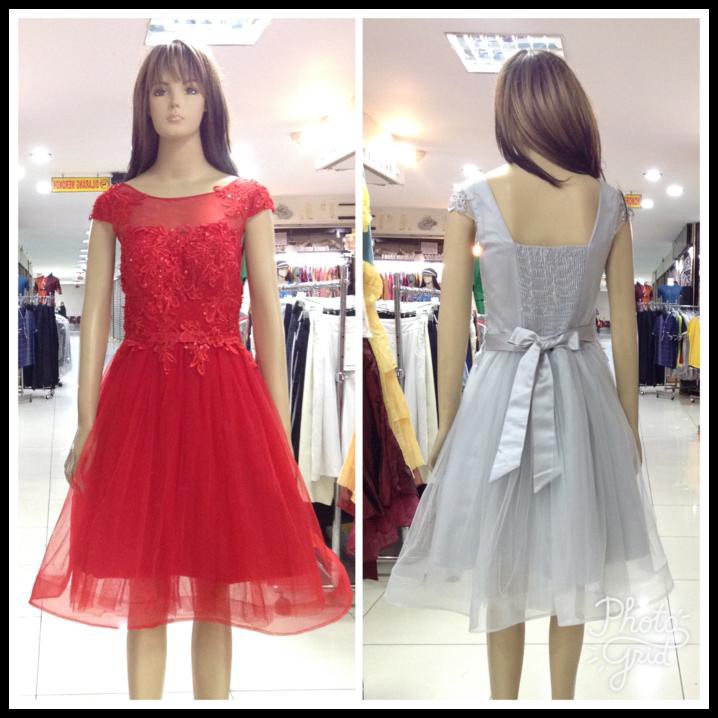 Koleksi Terbaru Dress Pesta / Gaun Pesta Pendek / Baju Pesta Korea / Dress /Jual Gaun Murah