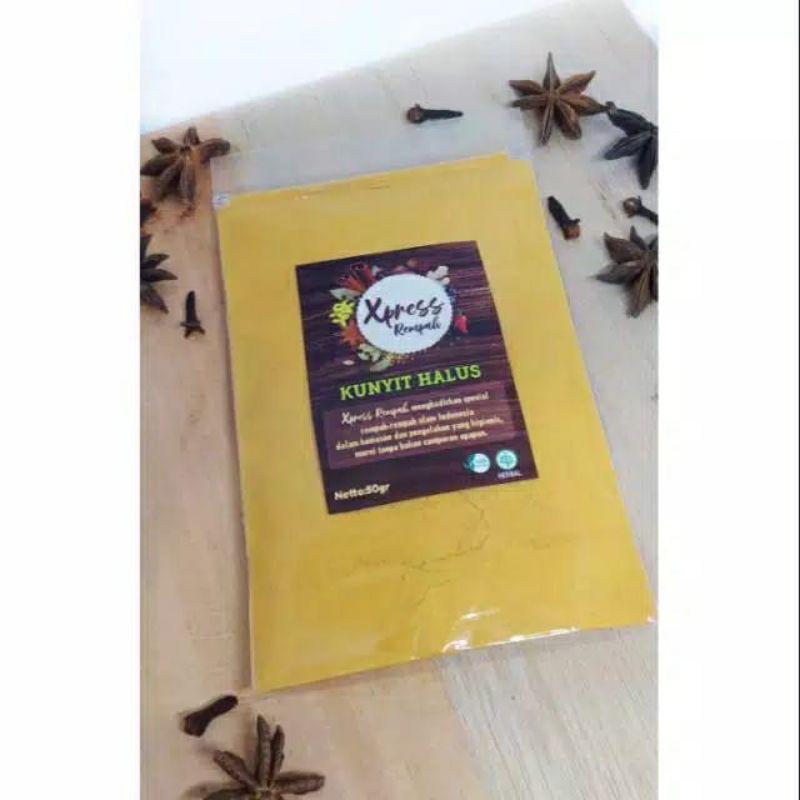 

XPRESSREMPAHSTORE - Kunyit Halus/ Rempah Herbal/ JSR/ Premium Quality/ 50gram