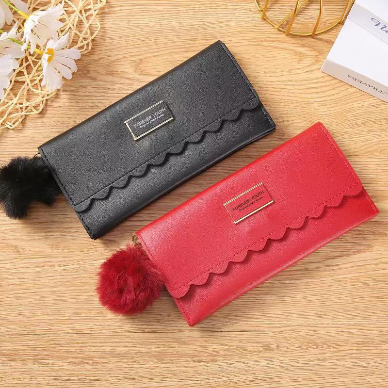 Dompet Wanita BS35 Dompet Panjang Wanita dompet Polos ACC