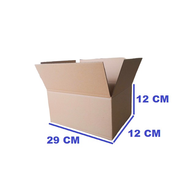 

Karton box 29*12*12 CM Carton Box Kardus Polos SINGLE WALL
