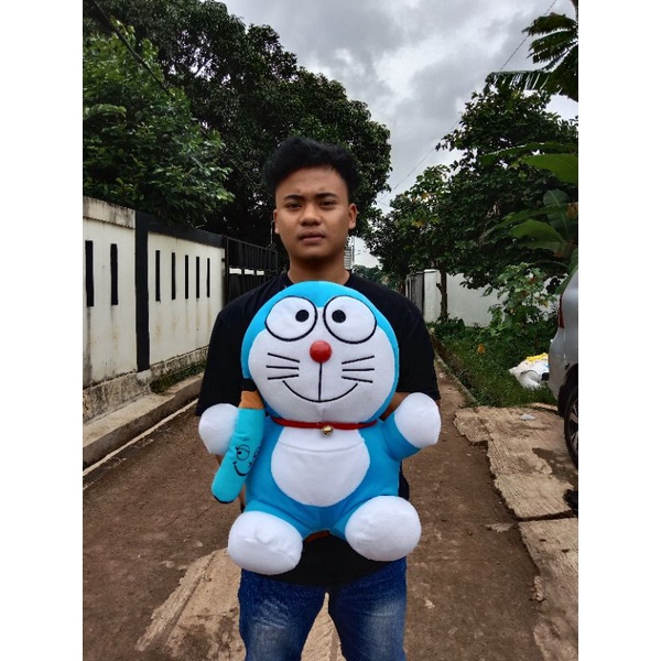 Boneka karakter doraemon pensil tinggi 40cm  murah lucu