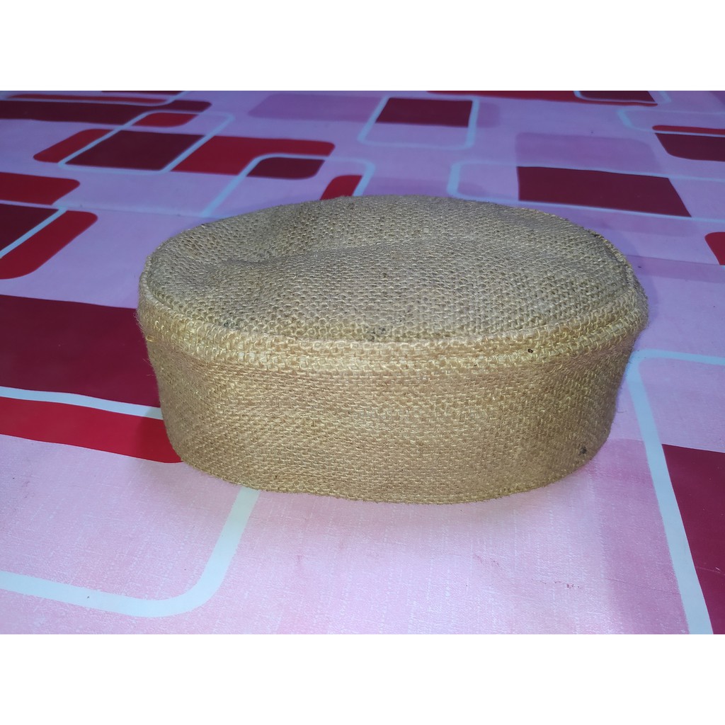 Peci Goni Polos / Peci Bahan Goni Motif