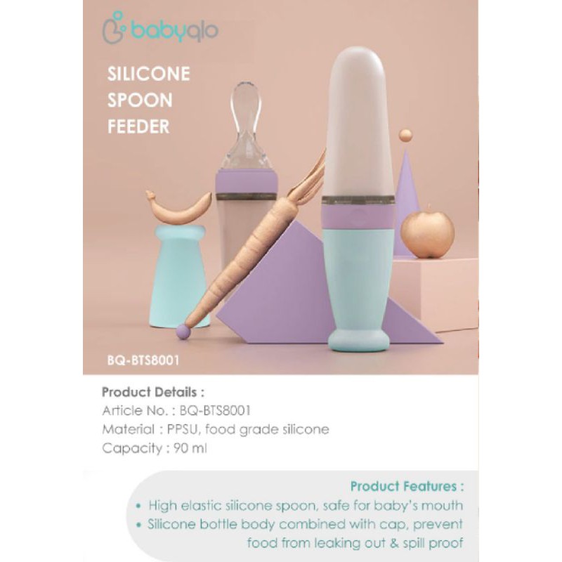 Babyqlo Silicone spoon feeder