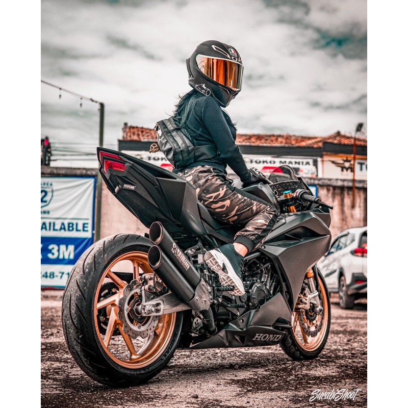 KNALPOT VILLAN TYPE DANTE FULL SYSTEM CBR250 NINJA250 Z250 R25 MT25