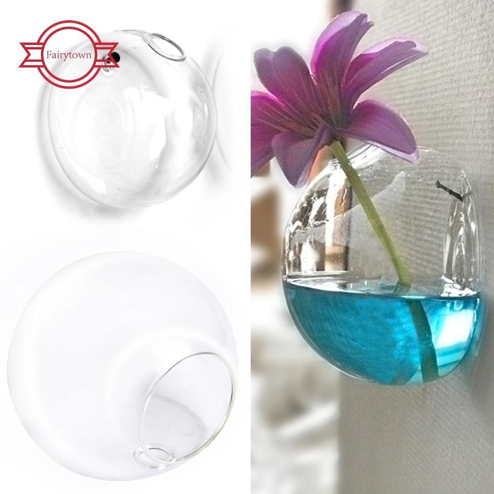 Vas Bunga Terrarium Model Gantung Bahan Kaca Ukuran 8cm Vas Bunga Terrarium Model Gantung Bahan Kaca Ukuran 8cm
