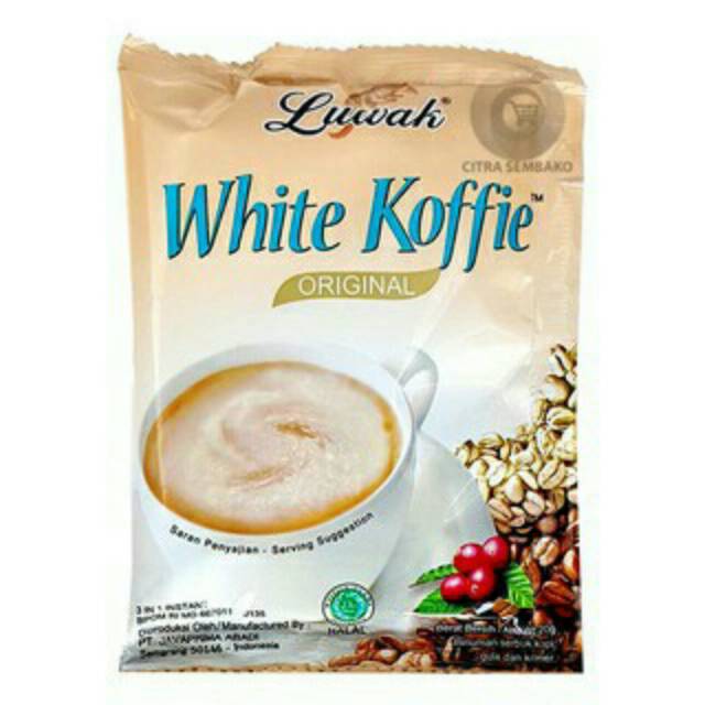 

Luwak White Koffie Original Kopi Instant - 10's x 20gr