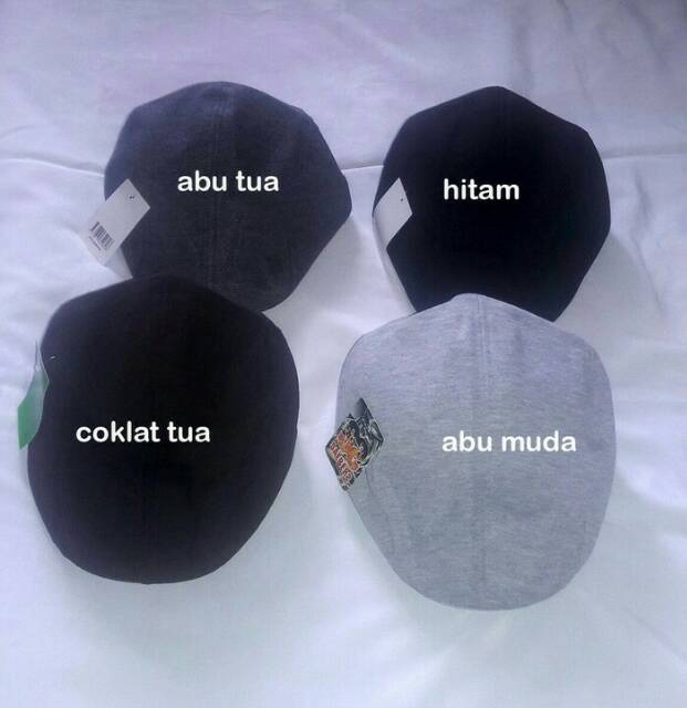 Topi pet flat cap topi sutradata topi patino dewasa