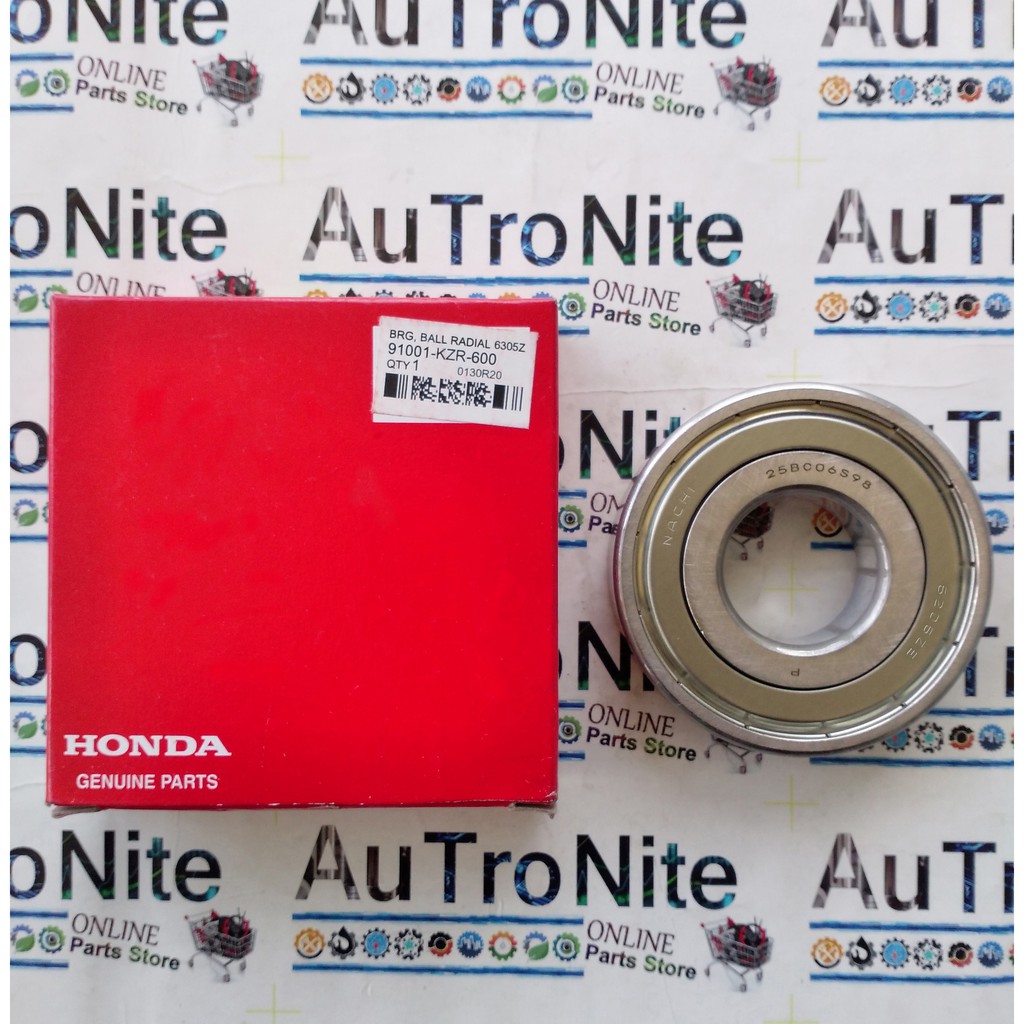 Bearing Radial Ball Kruk As Kanan 6305 Z 91001-KZR-600 Ori Honda Vario Techno PCX 125 SH ADV 150 ESP