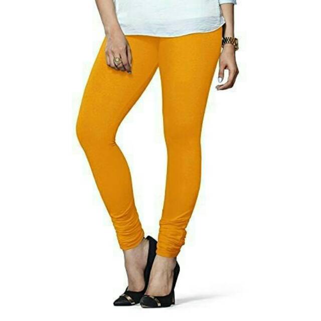 Legging Shiny Kilap Licin Yoga Senam Renang Gym Zumba Kuning Yellow