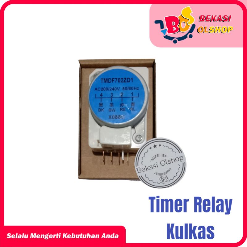 Timer Relay Kulkas 1-3 body kecil