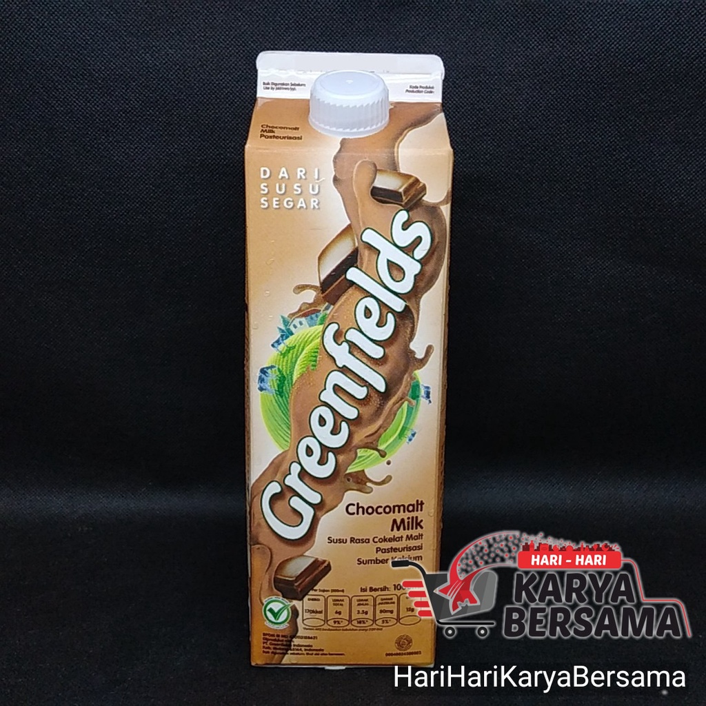 

GREENFIELDS GREEN FIELDS FRESH MILK PASTEURISASI CHOCO MALT 950ML