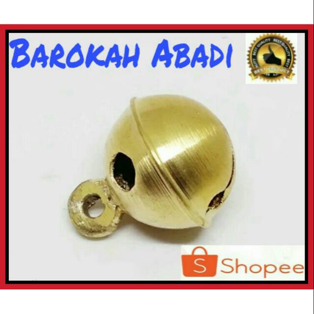 Bel klinting - Bandul Klinting Lonceng no 4 (2,7cm) Kringcing