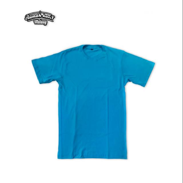  Kaos  Polos  Biru  Tosca  Shopee Indonesia