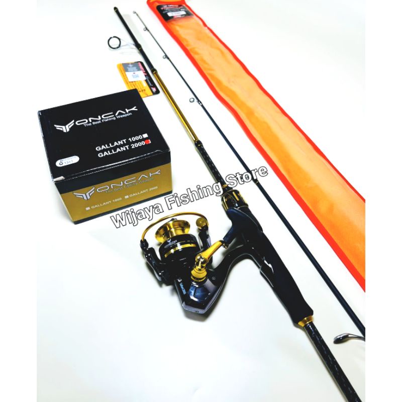Set Joran Daido Trisula Pro Series 180 dan Reel Oncak Gallant